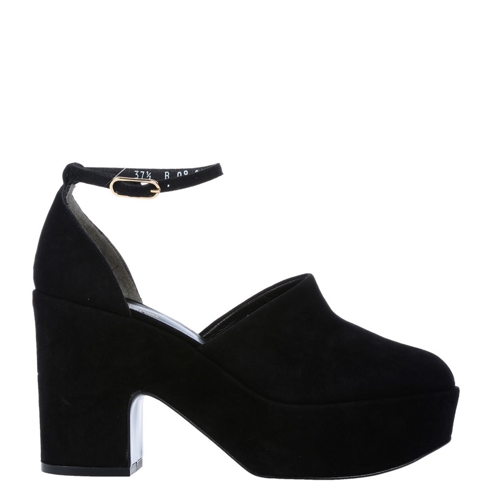 Robert Clergerie Black Platform Shoes